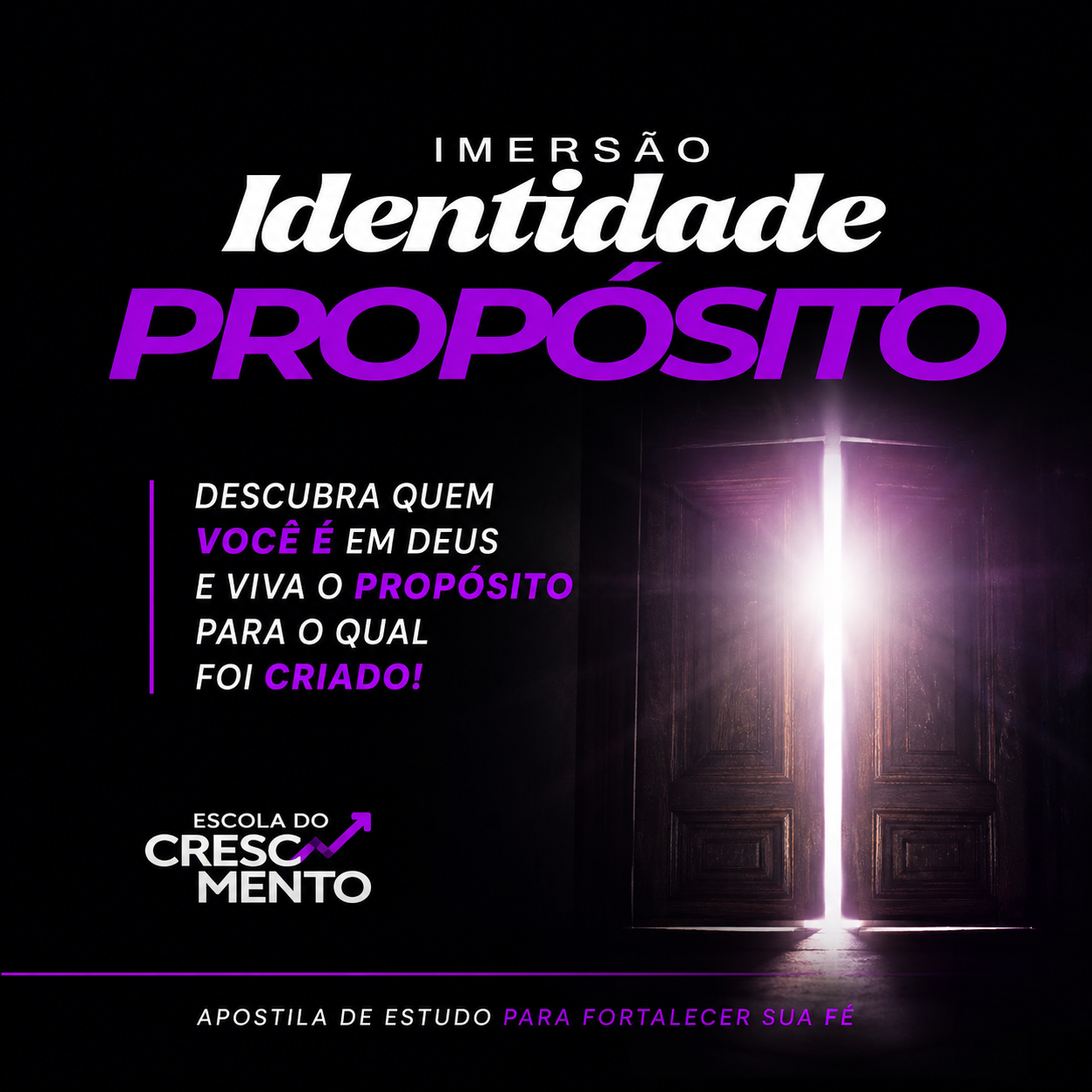 Capa da apostila Imersão Identidade e Propósito